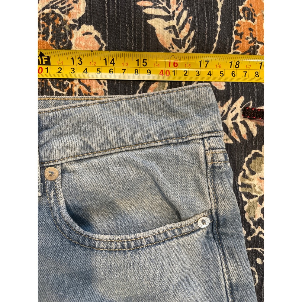 Aeropostale Jeans Women's 12 Blue New High Rise Wide Leg Non-Stretch Denim New - Picture 12 of 15